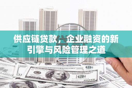 太湖供应链贷款，企业融资的新引擎与风险管理之道