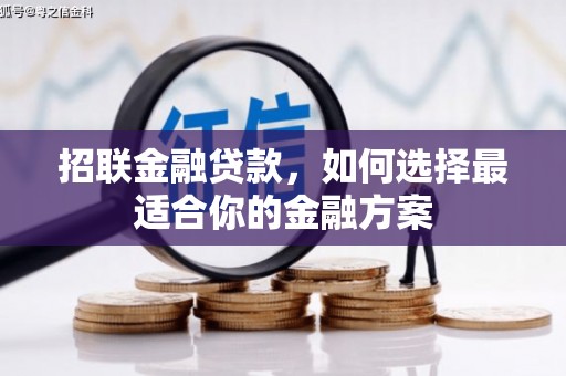 太湖招联金融贷款，如何选择最适合你的金融方案