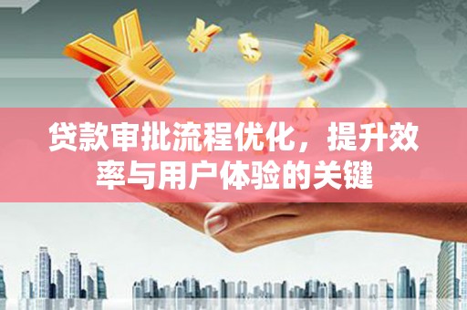 太湖贷款审批流程优化，提升效率与用户体验的关键