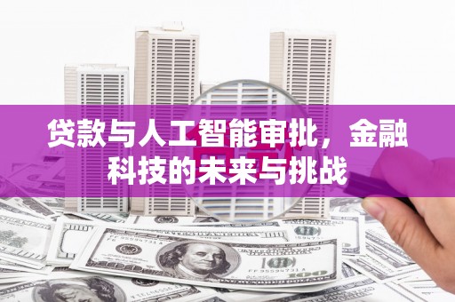 太湖贷款与人工智能审批，金融科技的未来与挑战