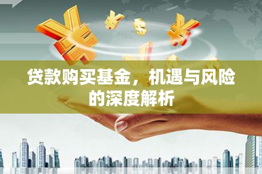 太湖贷款购买基金，机遇与风险的深度解析
