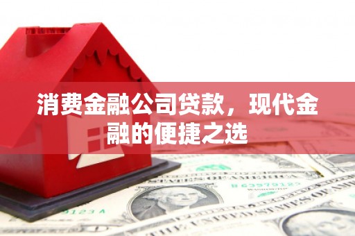 太湖消费金融公司贷款，现代金融的便捷之选