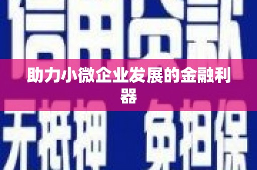 太湖助力小微企业发展的金融利器