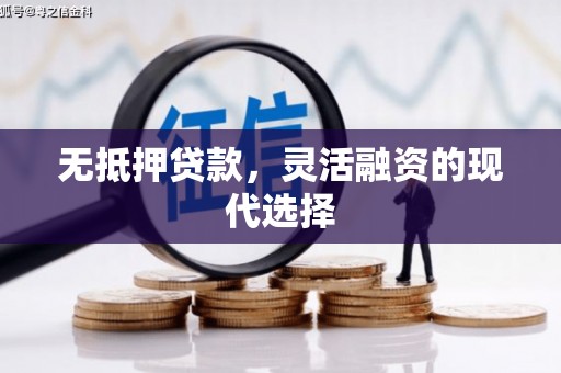 太湖无抵押贷款，灵活融资的现代选择
