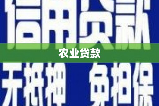 太湖农业贷款