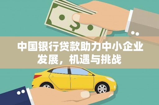 太湖中国银行贷款助力中小企业发展，机遇与挑战