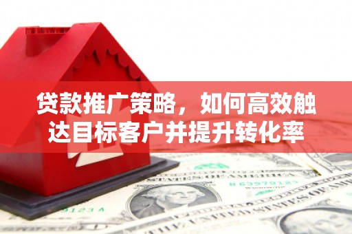 太湖贷款推广策略，如何高效触达目标客户并提升转化率