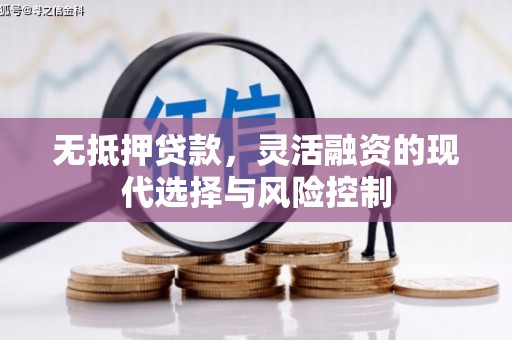 太湖无抵押贷款，灵活融资的现代选择与风险控制