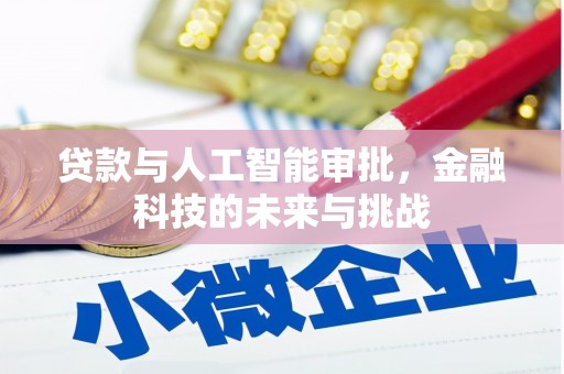 太湖贷款与人工智能审批，金融科技的未来与挑战
