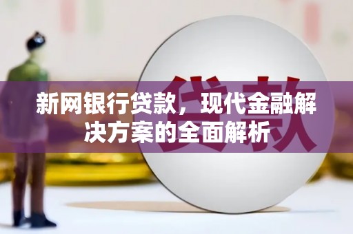 太湖新网银行贷款，现代金融解决方案的全面解析