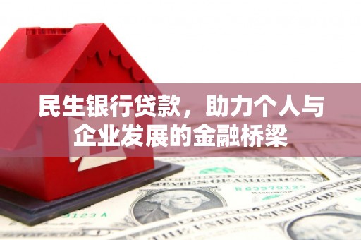 太湖民生银行贷款，助力个人与企业发展的金融桥梁