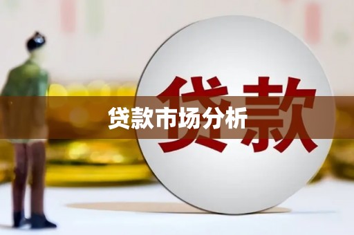 太湖贷款市场分析