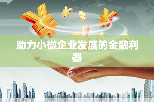 太湖助力小微企业发展的金融利器