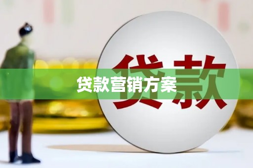 太湖贷款营销方案